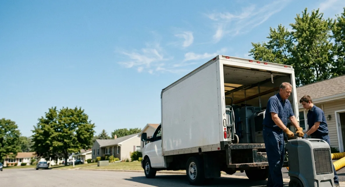 Water Damage Cleanup in La Crosse, IN near me